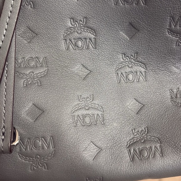 MCM Embossed Leather Essential Small Backpack main image 4